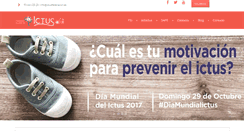 Desktop Screenshot of ictusfederacion.es